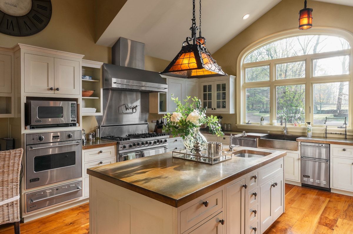 Kitchen at Chateau Worthington