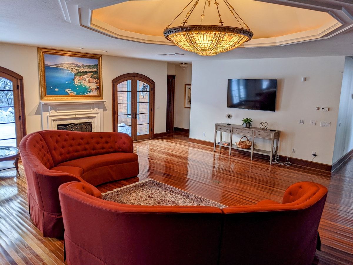 Living Room at Villa At Bear Creek
