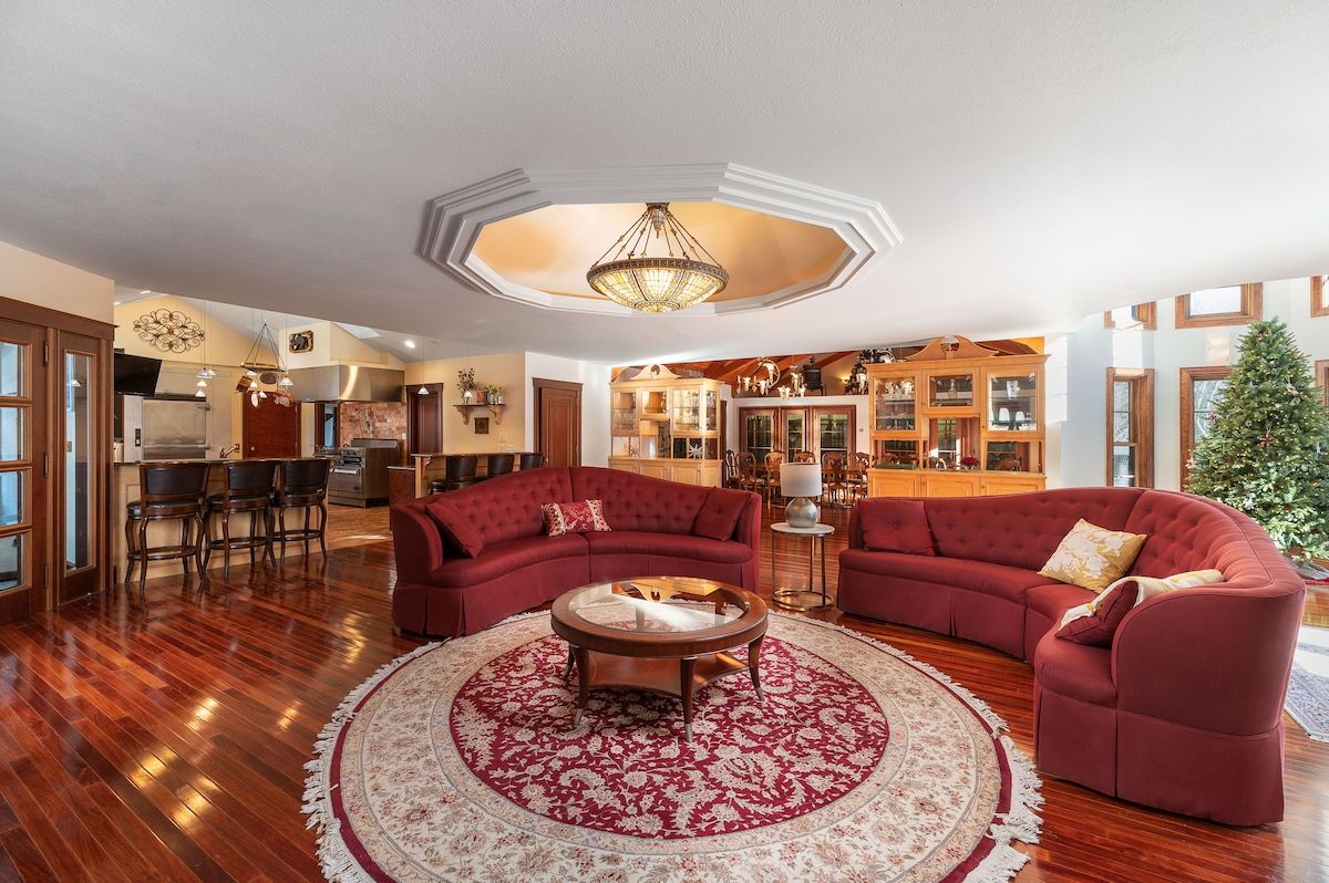 Living Room at Villa At Bear Creek