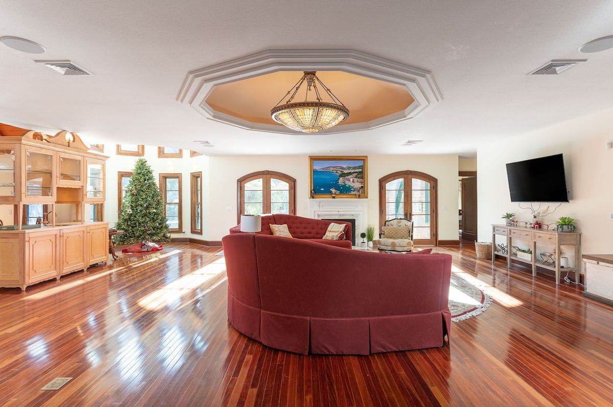 Living Room at Villa At Bear Creek