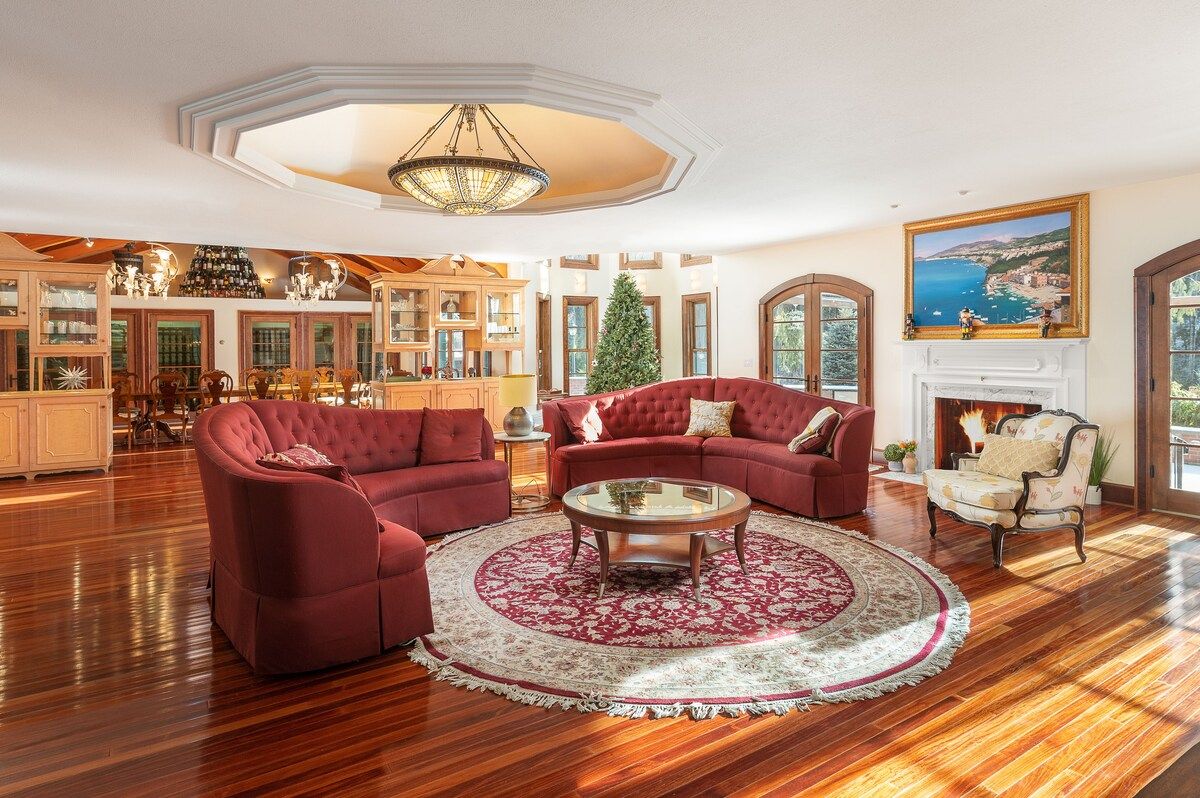 Living Room at Villa At Bear Creek