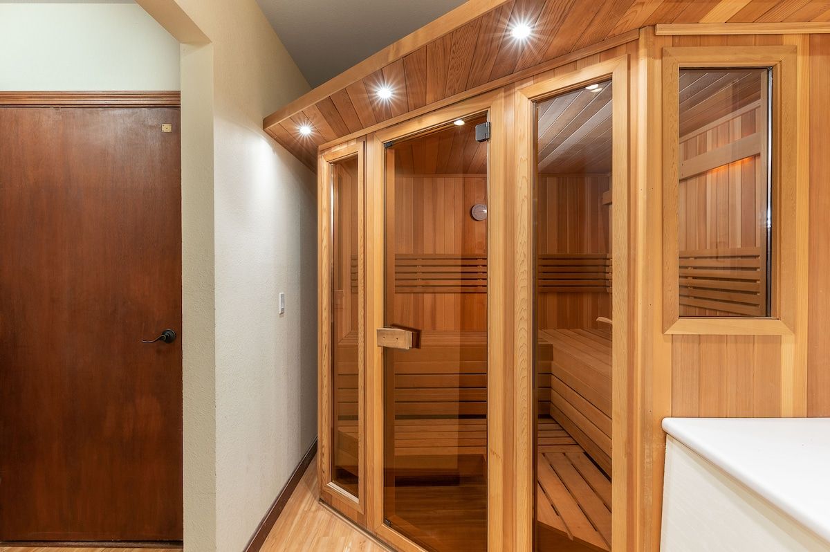 Sauna at Villa At Bear Creek